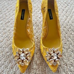 Dolce & Gabbana crystal embellished heels - Authentic
